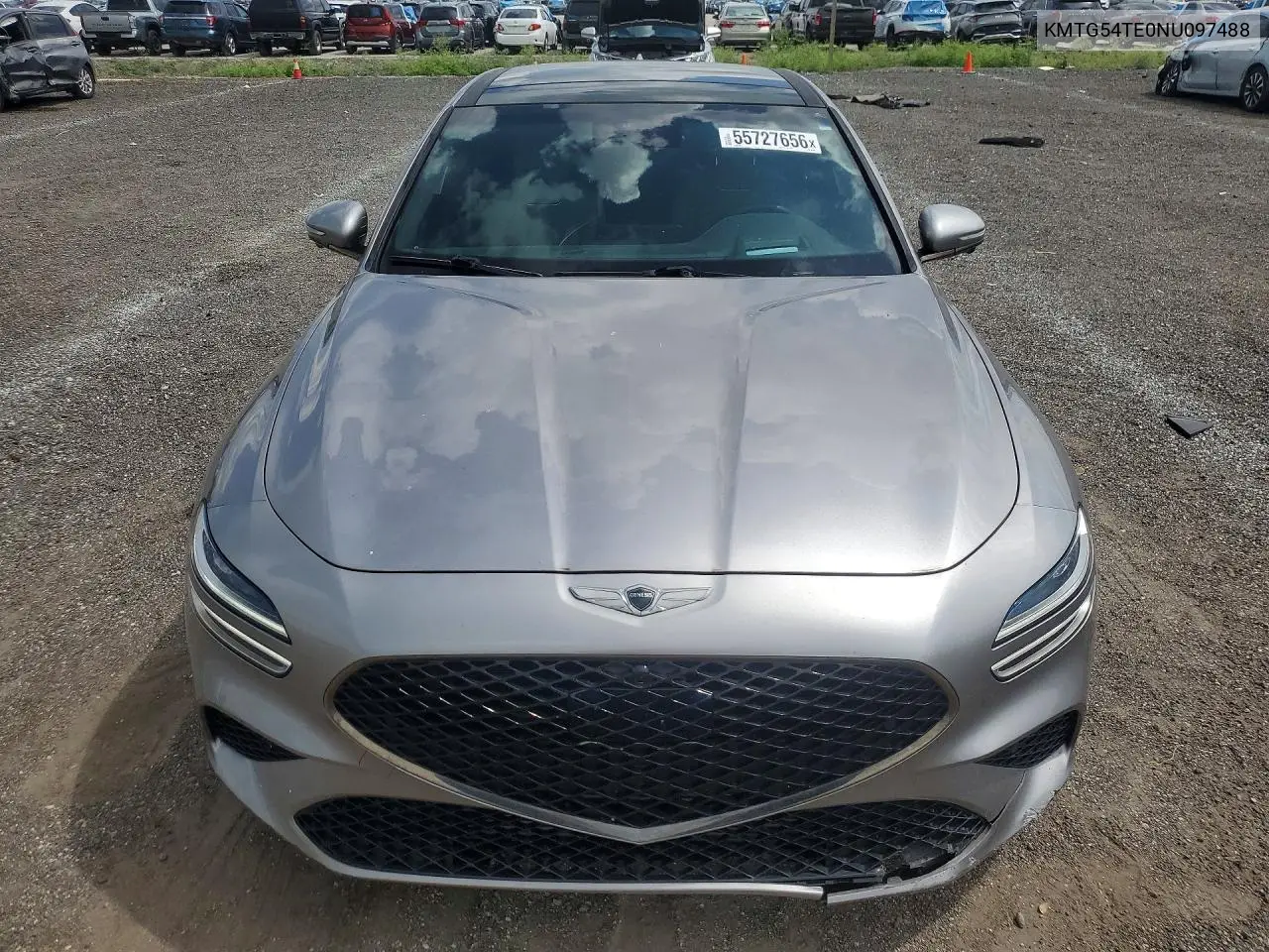 2022 Genesis G70 3.3T Standard VIN: KMTG54TE0NU097488 Lot: 55727656