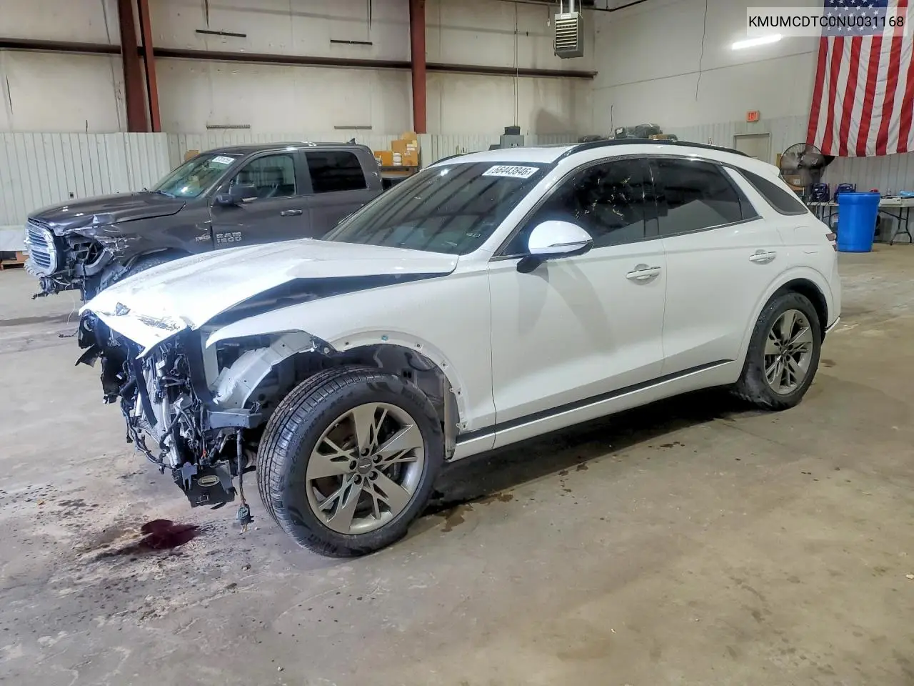 2022 Genesis Gv70 3.5T Sport VIN: KMUMCDTC0NU031168 Lot: 56443846