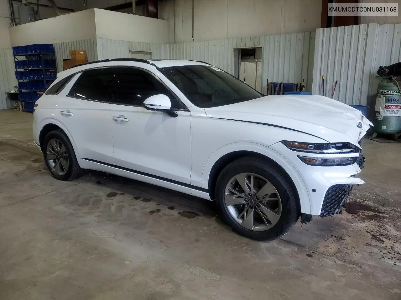2022 Genesis Gv70 3.5T Sport VIN: KMUMCDTC0NU031168 Lot: 56443846