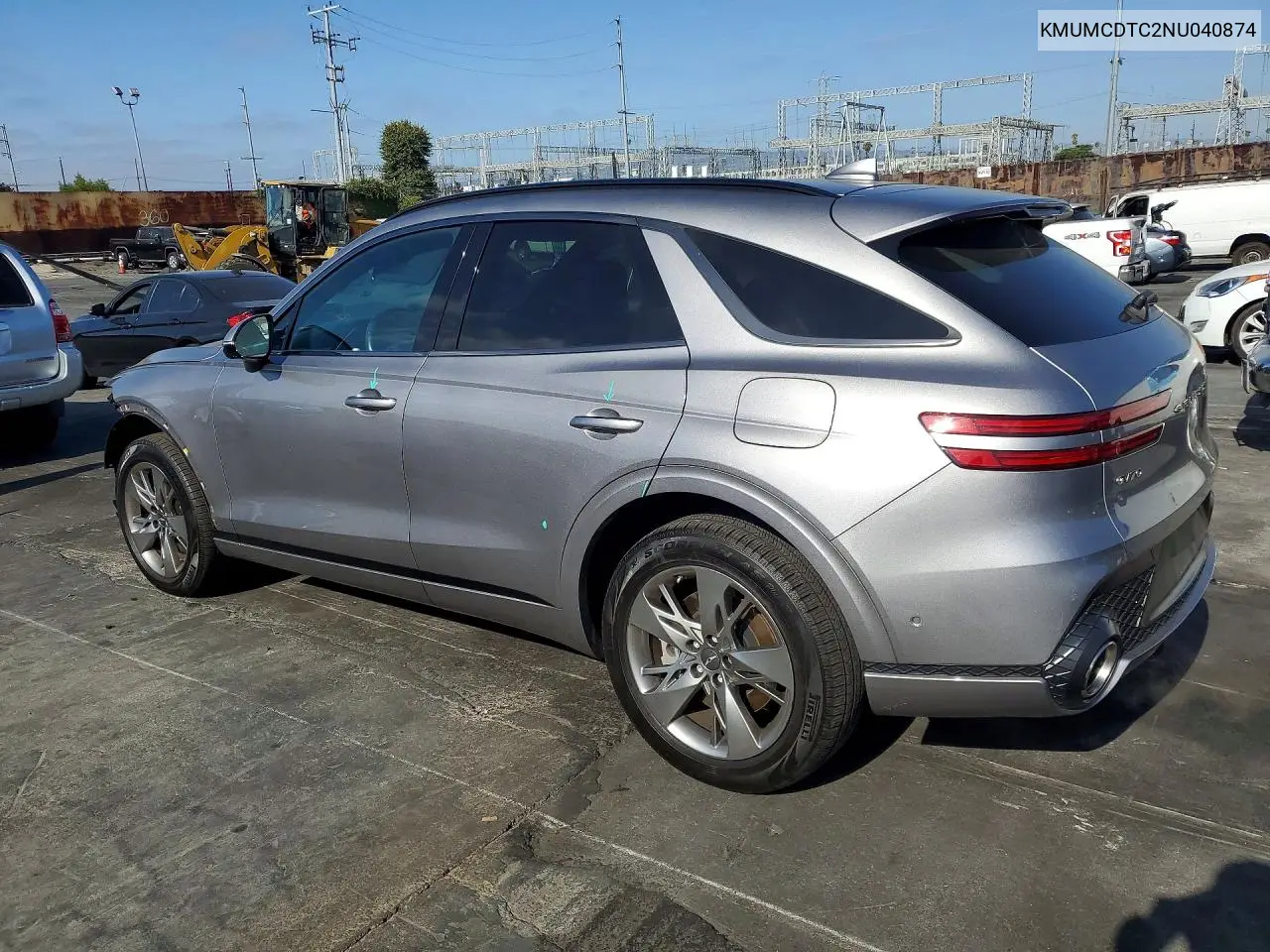 2022 Genesis Gv70 3.5T Sport VIN: KMUMCDTC2NU040874 Lot: 56644916