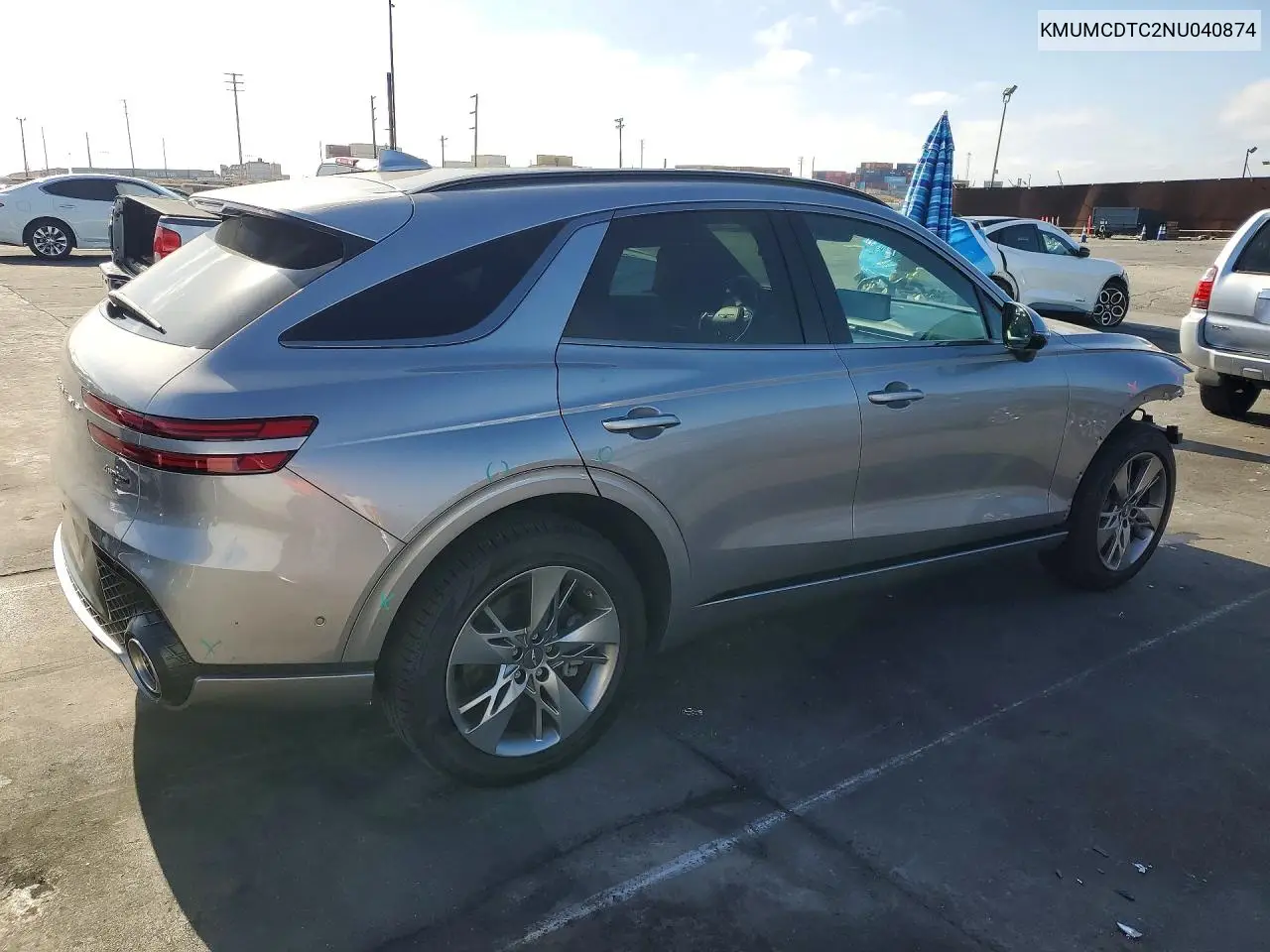 2022 Genesis Gv70 3.5T Sport VIN: KMUMCDTC2NU040874 Lot: 56644916