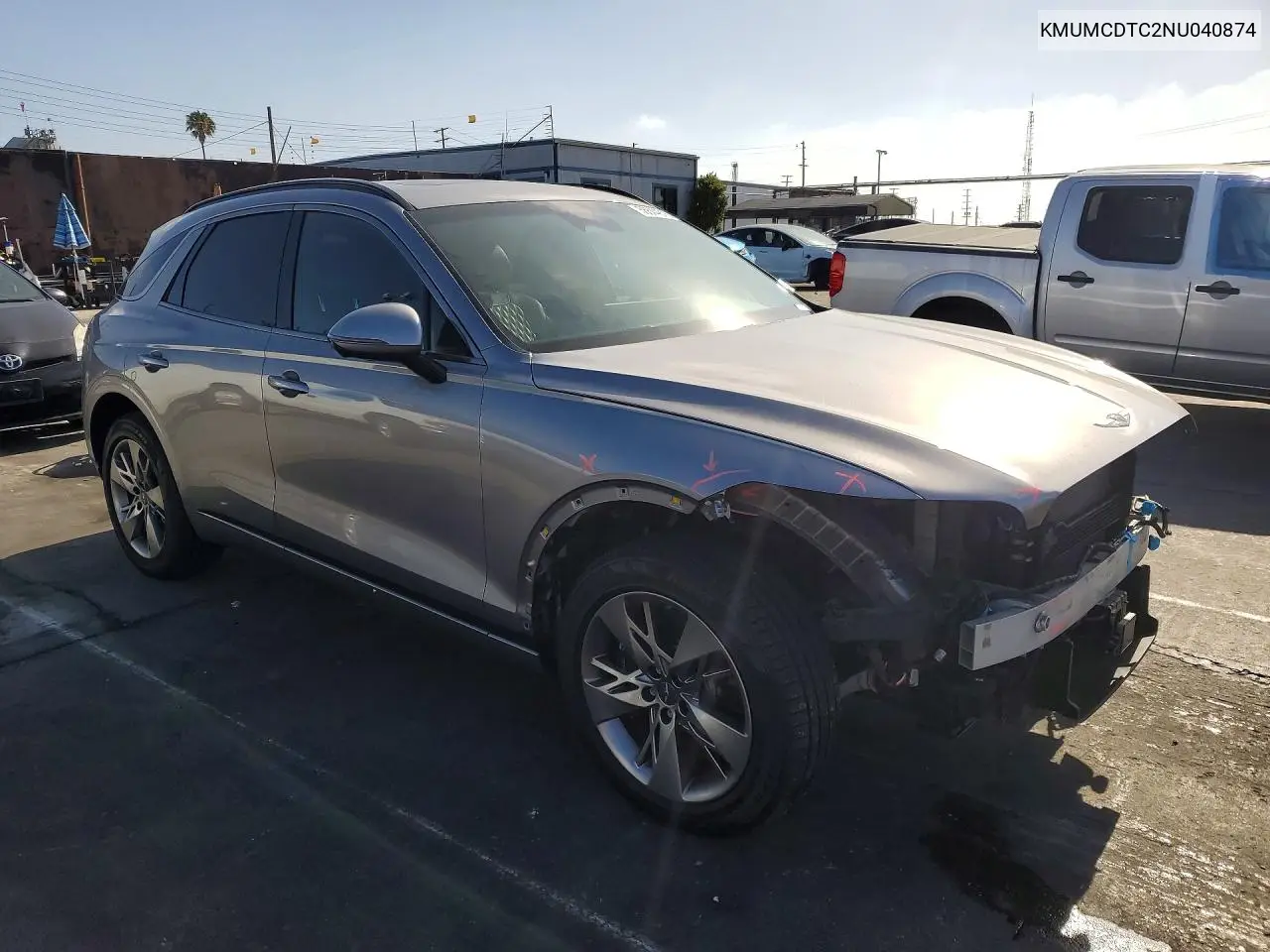 2022 Genesis Gv70 3.5T Sport VIN: KMUMCDTC2NU040874 Lot: 56644916