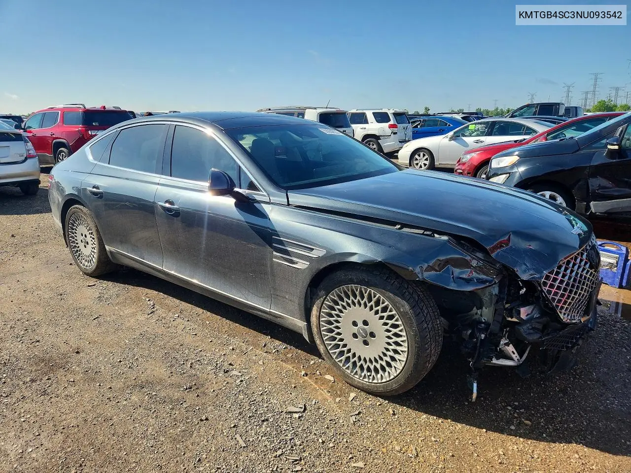 2022 Genesis G80 2.5T VIN: KMTGB4SC3NU093542 Lot: 56984826