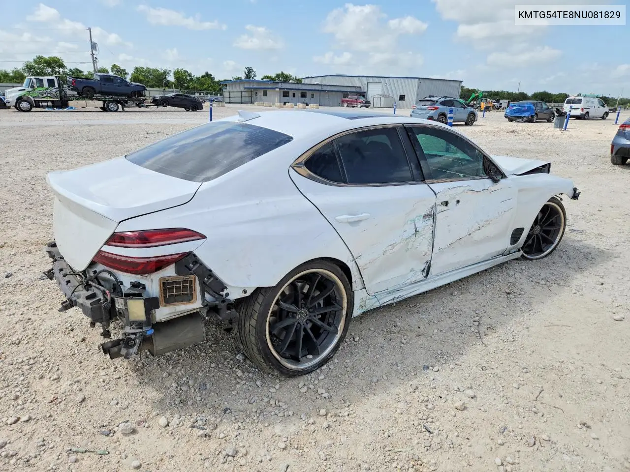 2022 Genesis G70 3.3T Standard VIN: KMTG54TE8NU081829 Lot: 59539016