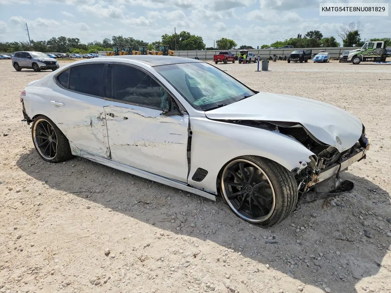 2022 Genesis G70 3.3T Standard VIN: KMTG54TE8NU081829 Lot: 59539016