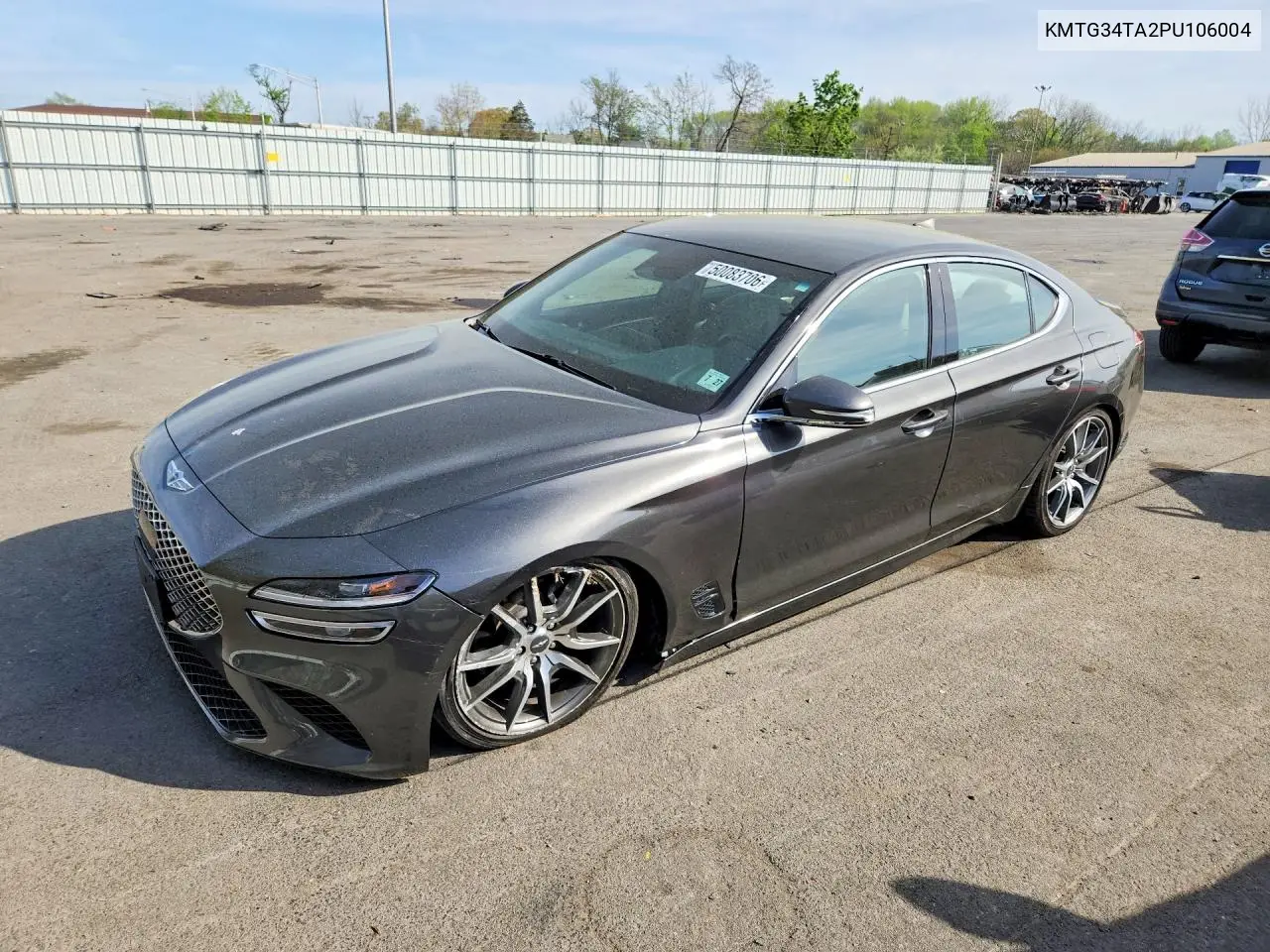2023 Genesis G70 2.0T VIN: KMTG34TA2PU106004 Lot: 50083706