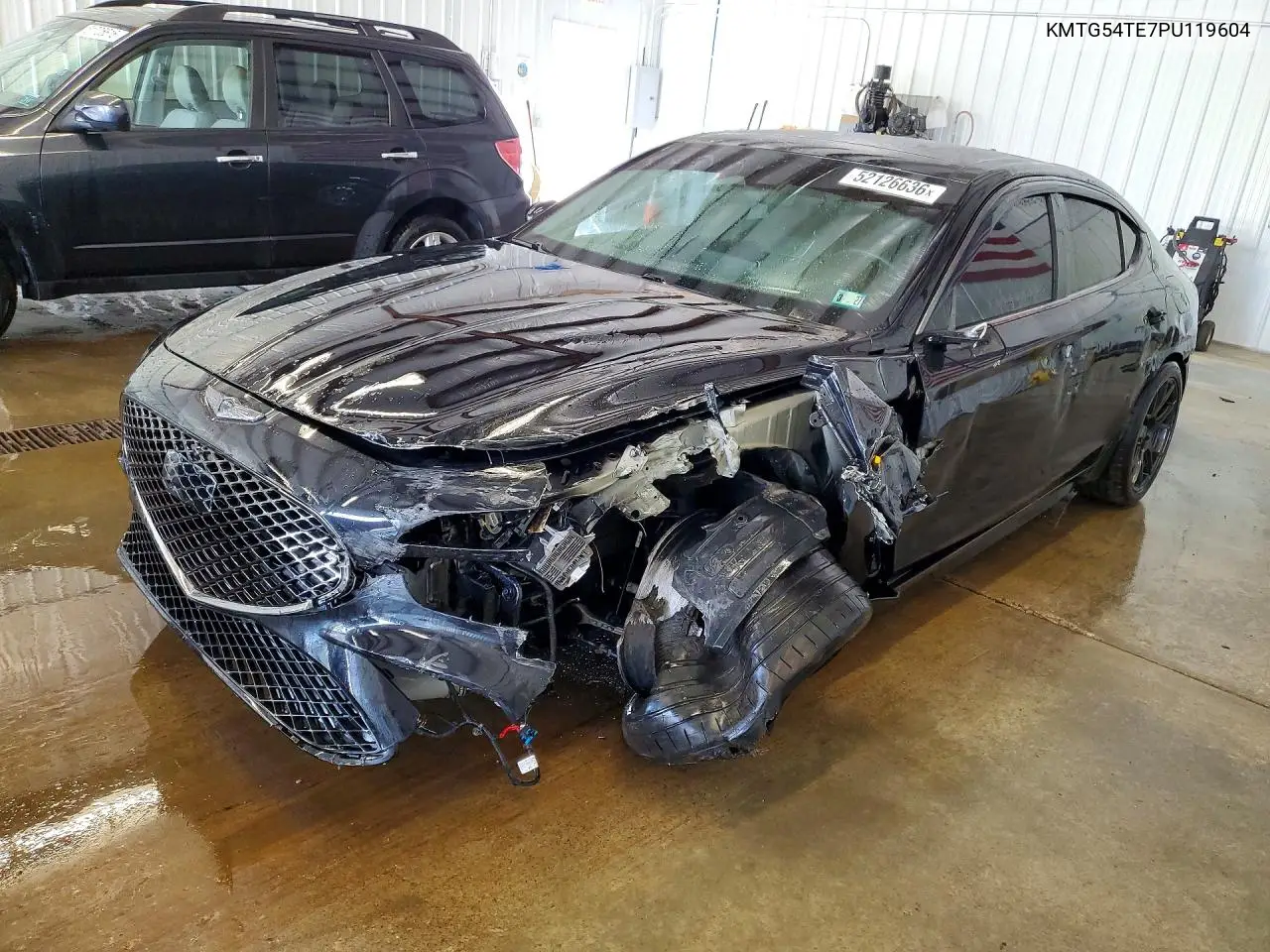2023 Genesis G70 3.3T Standard VIN: KMTG54TE7PU119604 Lot: 52126636
