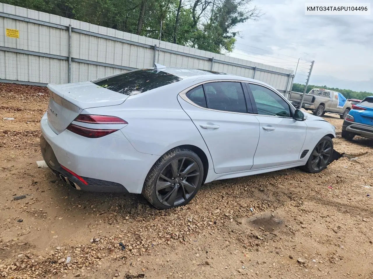 2023 Genesis G70 2.0T VIN: KMTG34TA6PU104496 Lot: 52831806