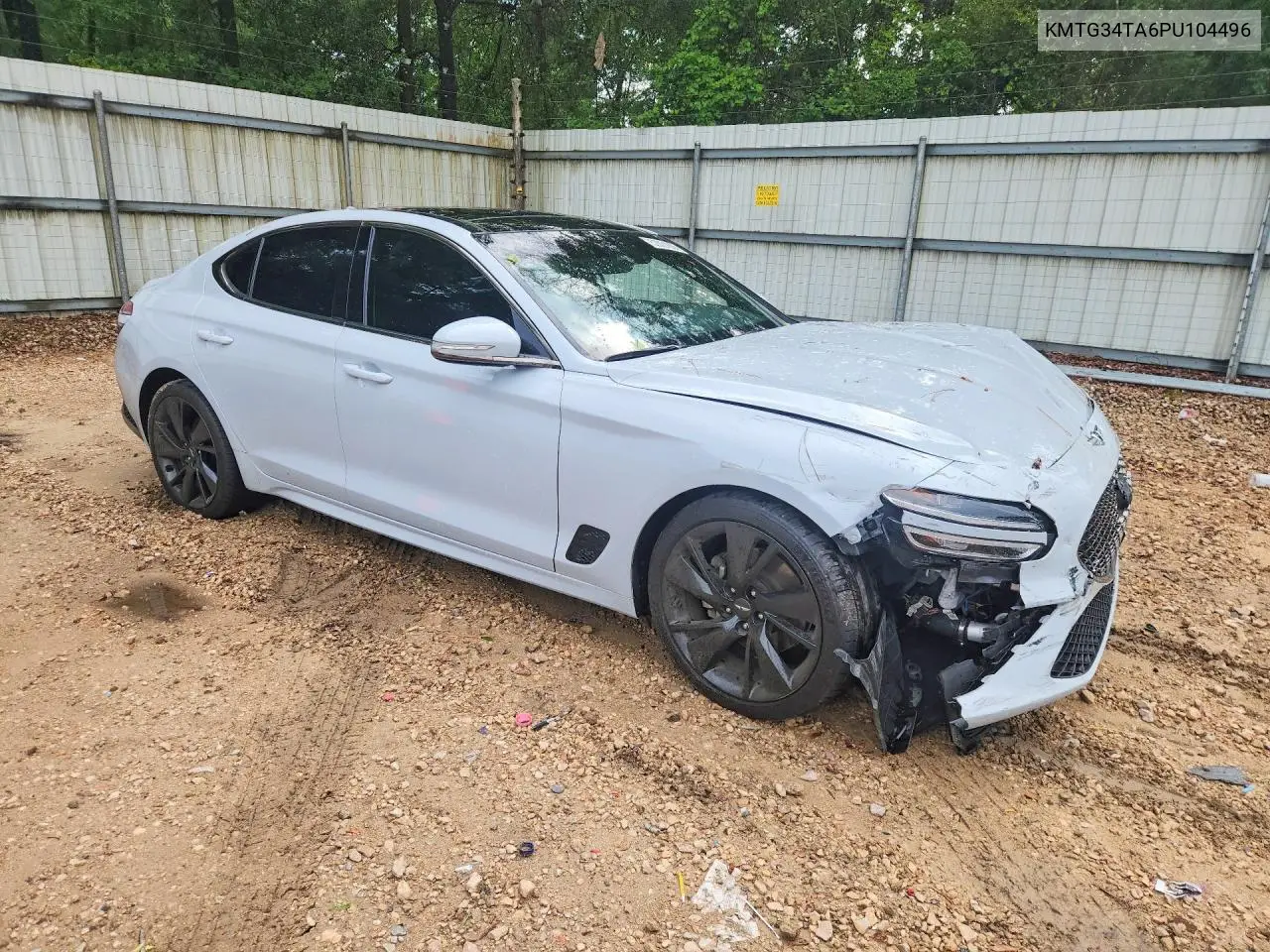 2023 Genesis G70 2.0T VIN: KMTG34TA6PU104496 Lot: 52831806