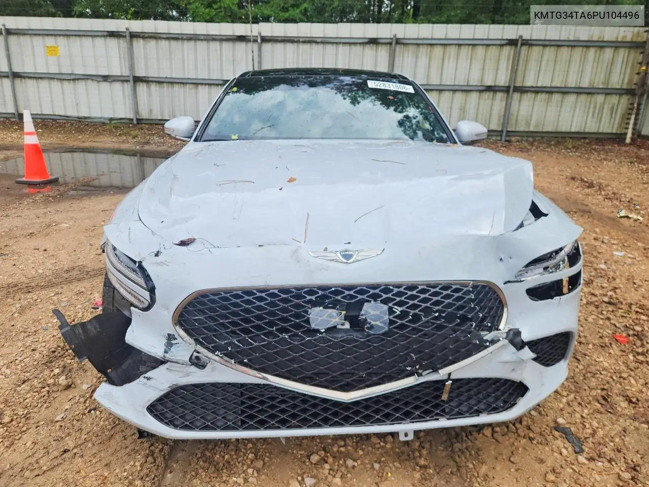 2023 Genesis G70 2.0T VIN: KMTG34TA6PU104496 Lot: 52831806