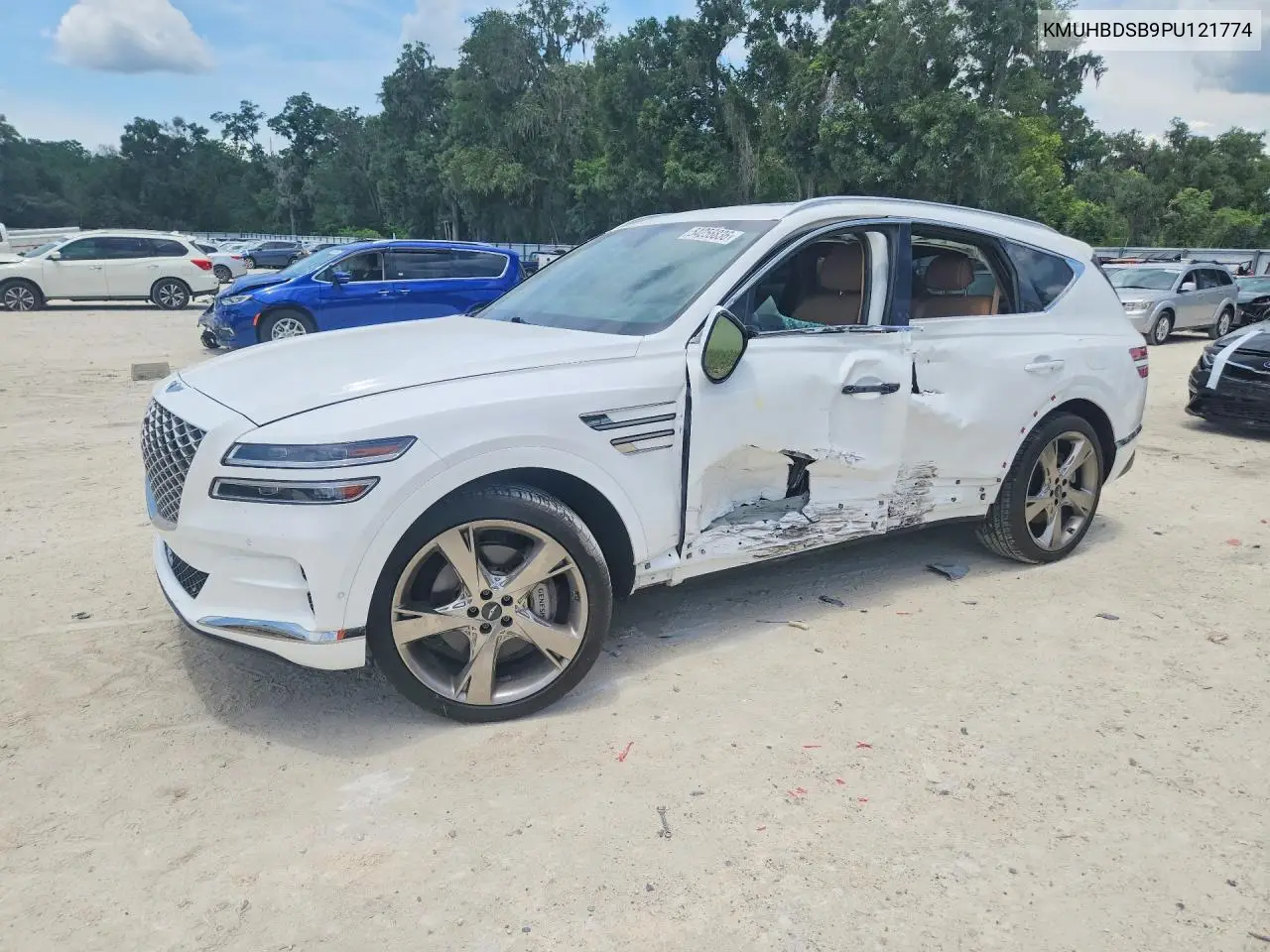 2023 Genesis Gv80 2.5T VIN: KMUHBDSB9PU121774 Lot: 54256836
