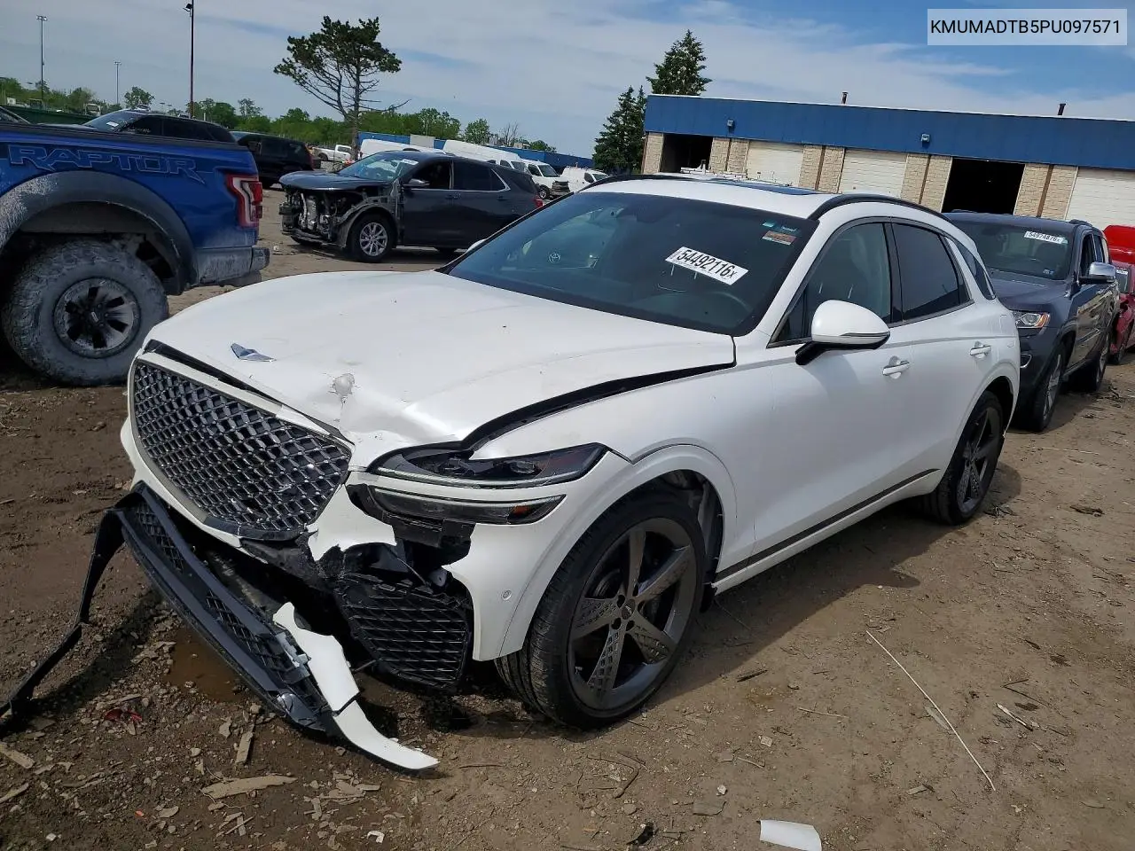 2023 Genesis Gv70 2.5T Standard VIN: KMUMADTB5PU097571 Lot: 54492116