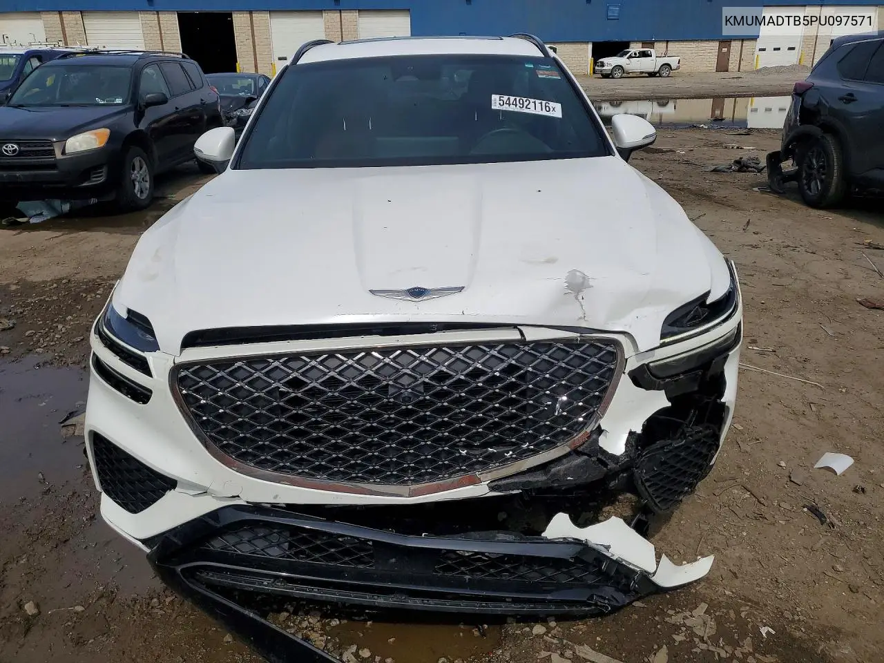 2023 Genesis Gv70 2.5T Standard VIN: KMUMADTB5PU097571 Lot: 54492116