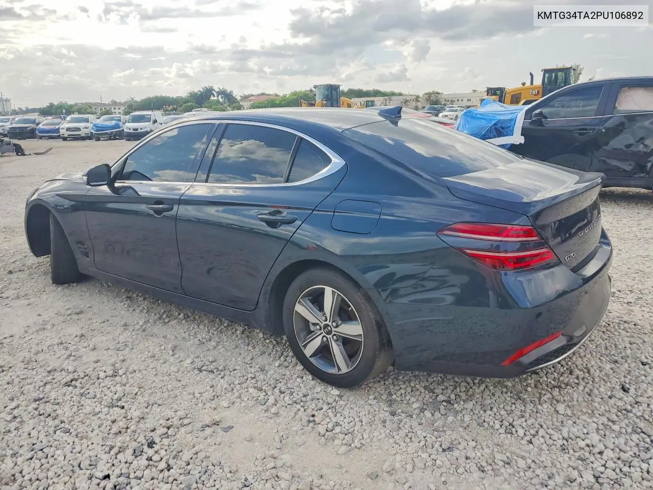 2023 Genesis G70 2.0T VIN: KMTG34TA2PU106892 Lot: 55328326