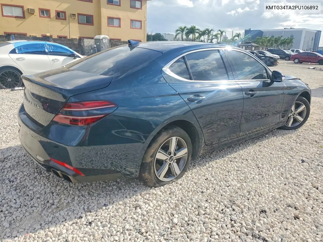 2023 Genesis G70 2.0T VIN: KMTG34TA2PU106892 Lot: 55328326
