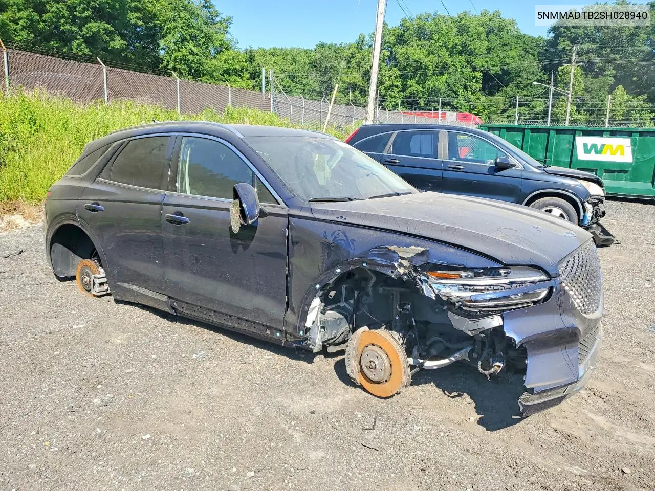 2023 Genesis Gv70 2.5T Standard VIN: 5NMMADTB2SH028940 Lot: 55425306