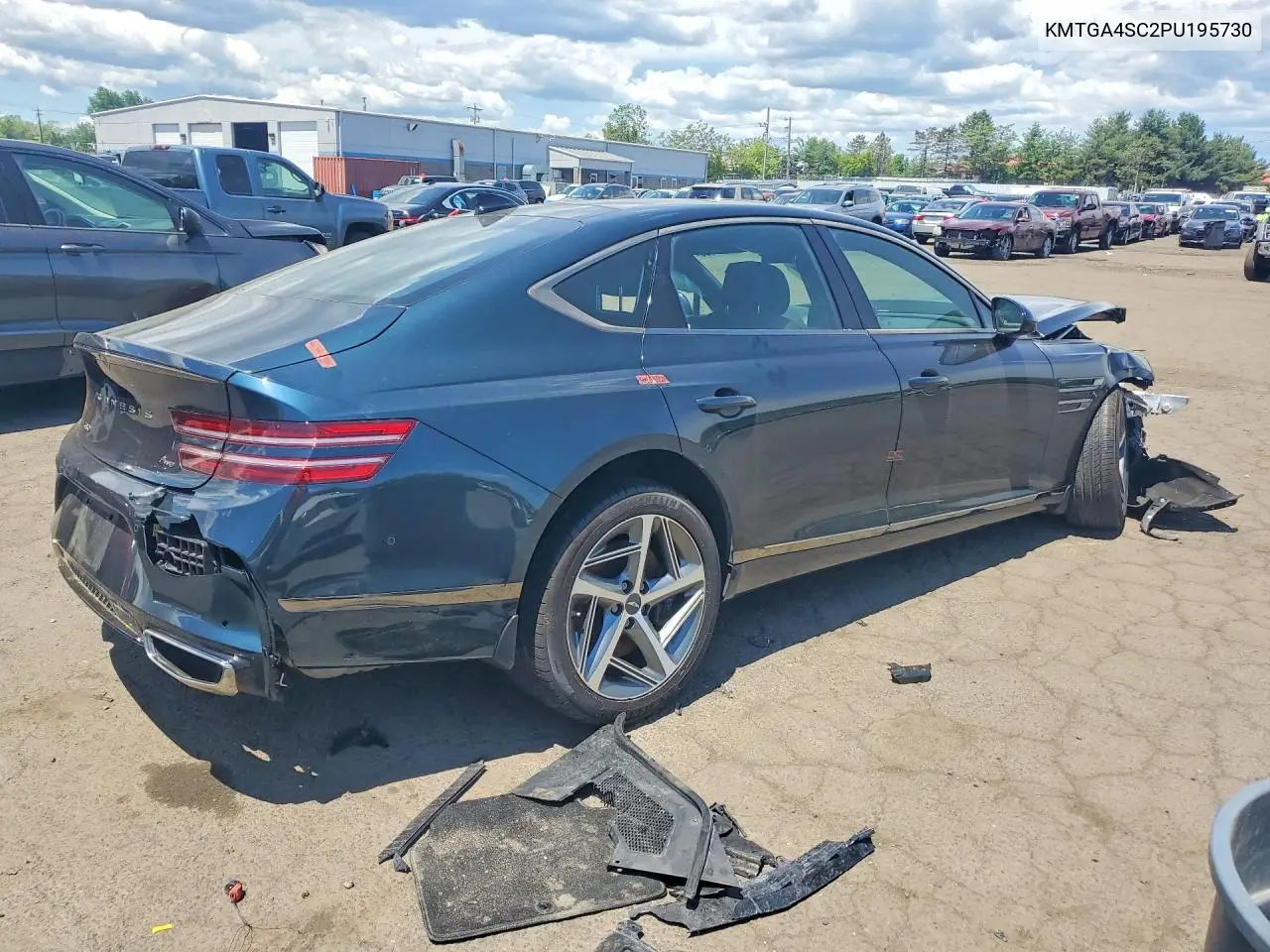 2023 Genesis G80 Sport Prestige VIN: KMTGA4SC2PU195730 Lot: 55746986