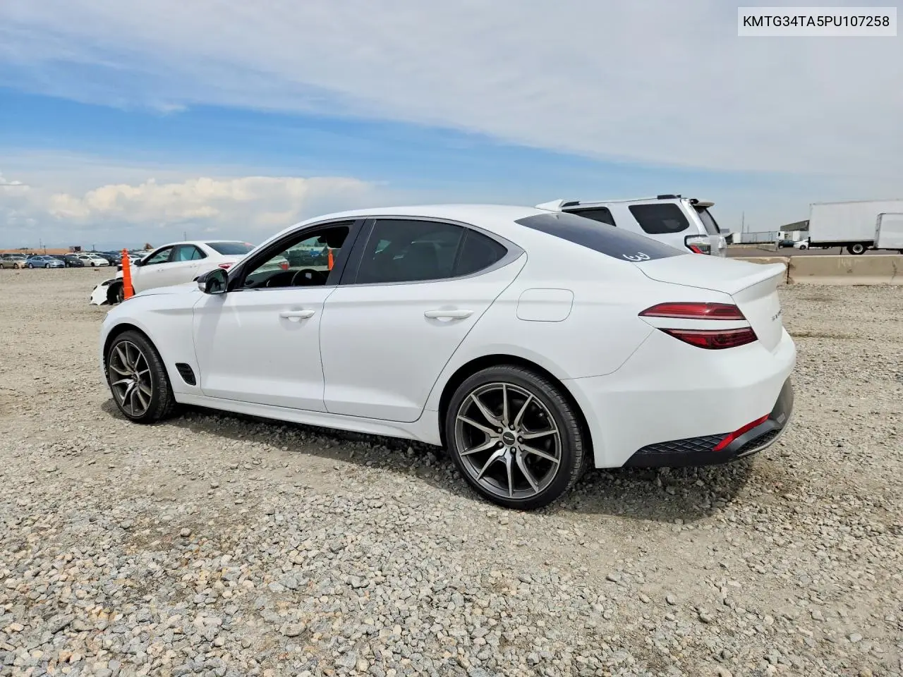 2023 Genesis G70 2.0T VIN: KMTG34TA5PU107258 Lot: 55943276