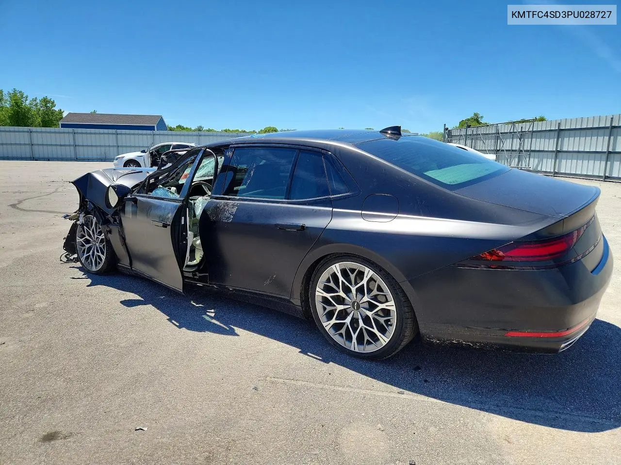 2023 Genesis G90 3.5T E-Supercharger VIN: KMTFC4SD3PU028727 Lot: 55951256
