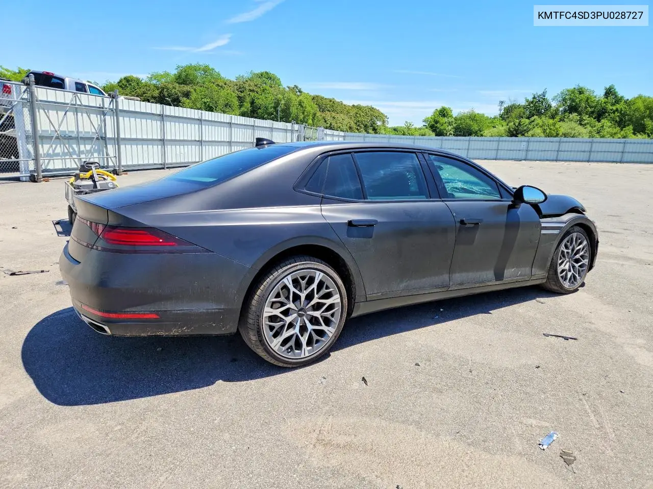 2023 Genesis G90 3.5T E-Supercharger VIN: KMTFC4SD3PU028727 Lot: 55951256