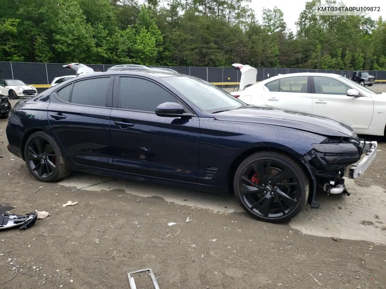 2023 Genesis G70 Base VIN: KMTG34TA0PU109872 Lot: 55956015