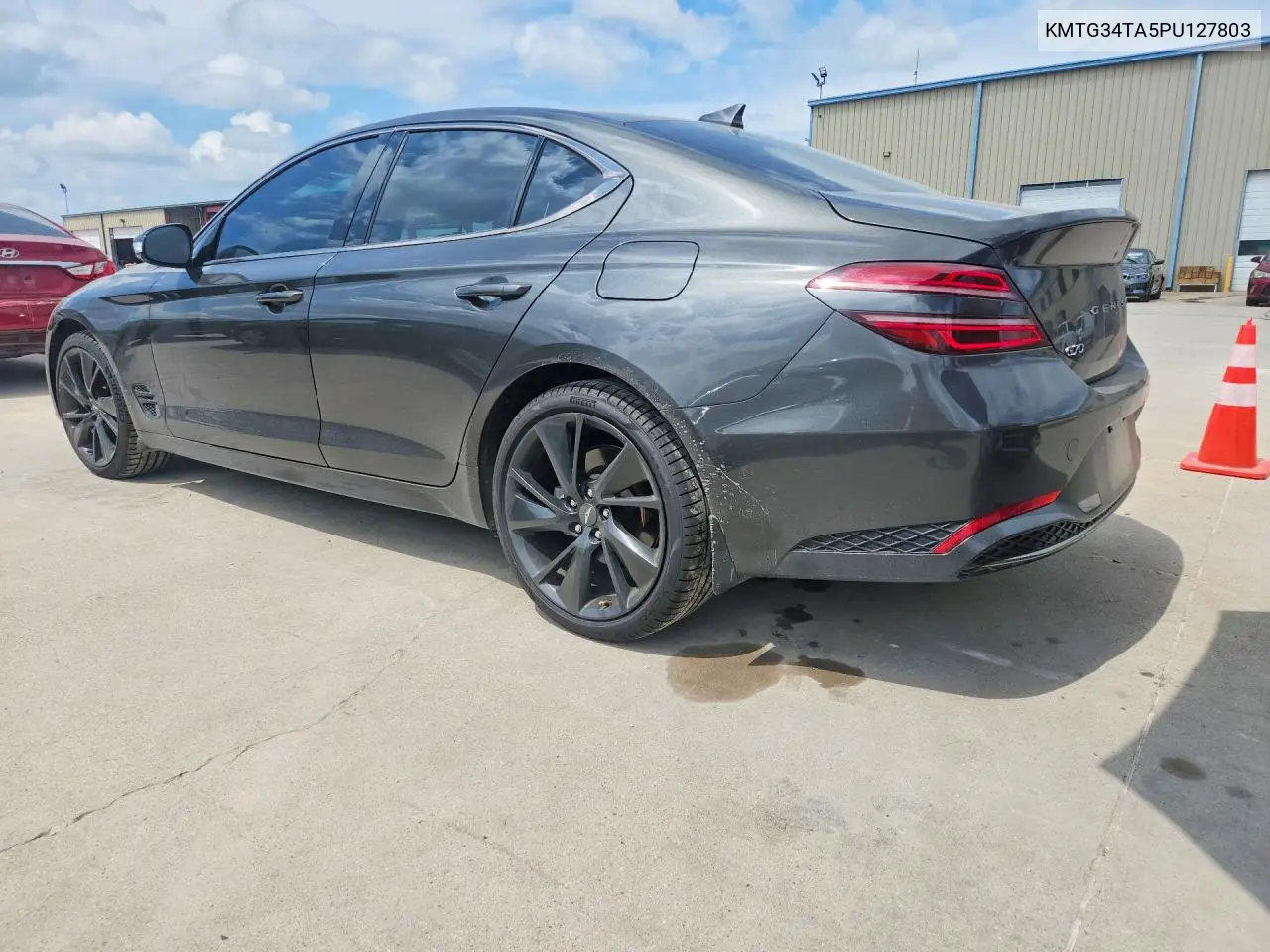 2023 Genesis G70 2.0T VIN: KMTG34TA5PU127803 Lot: 55976116