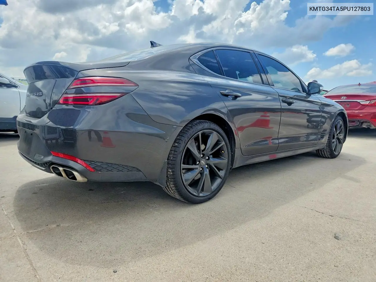 2023 Genesis G70 2.0T VIN: KMTG34TA5PU127803 Lot: 55976116