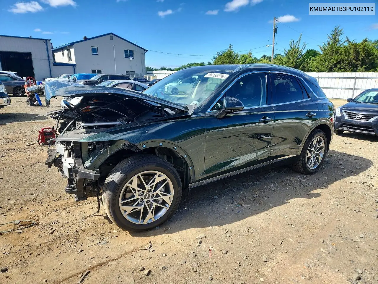 2023 Genesis Gv70 2.5T Standard VIN: KMUMADTB3PU102119 Lot: 56139296