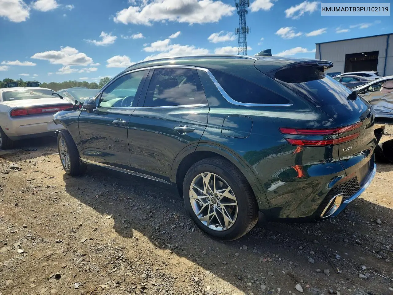 2023 Genesis Gv70 2.5T Standard VIN: KMUMADTB3PU102119 Lot: 56139296
