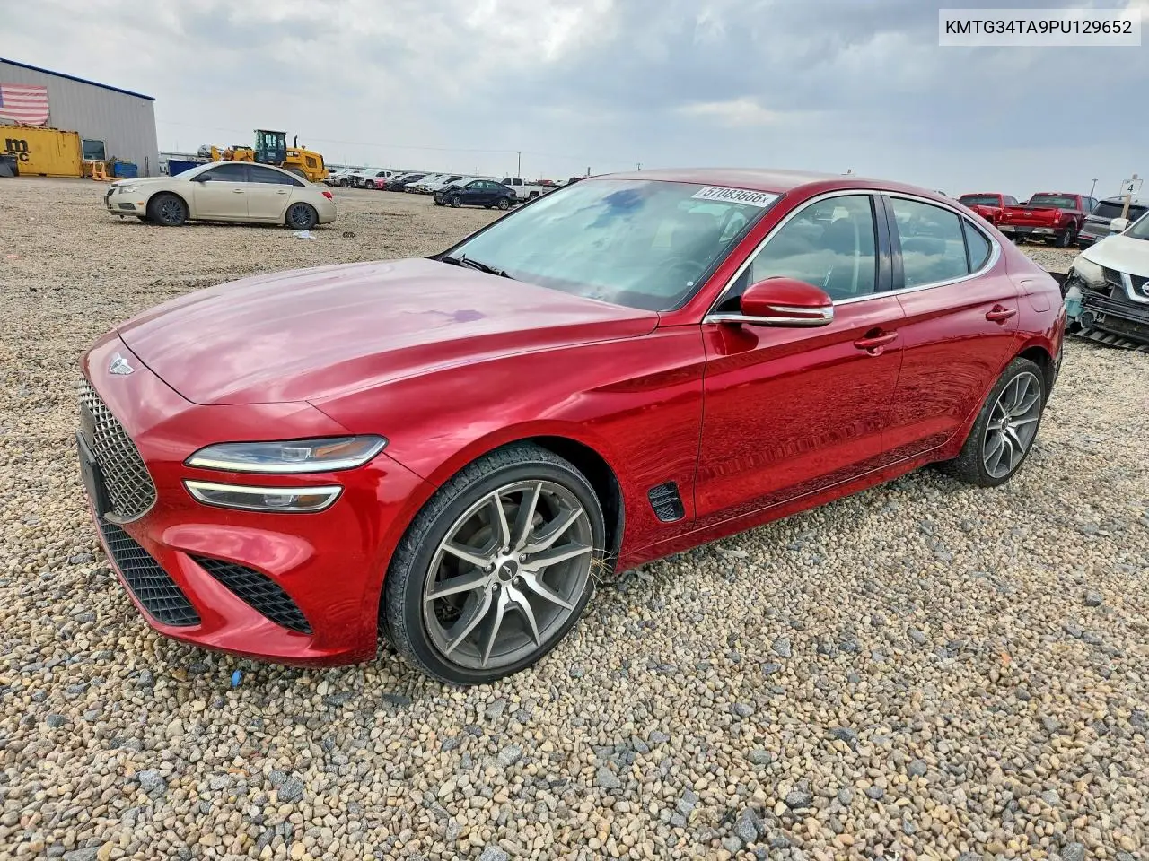 2023 Genesis G70 2.0T VIN: KMTG34TA9PU129652 Lot: 57083666