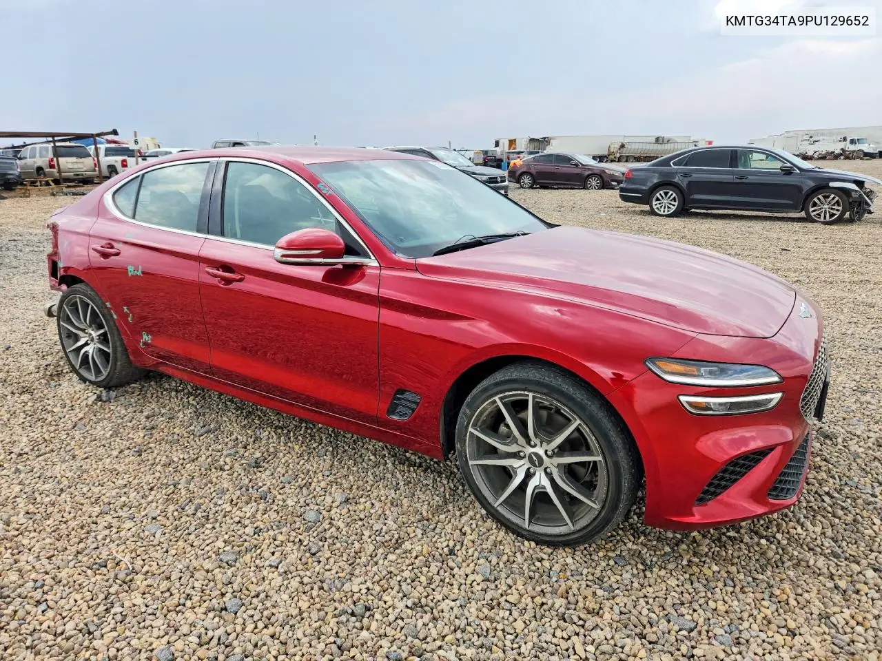 2023 Genesis G70 2.0T VIN: KMTG34TA9PU129652 Lot: 57083666