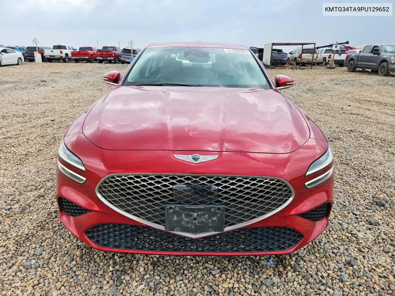 2023 Genesis G70 2.0T VIN: KMTG34TA9PU129652 Lot: 57083666