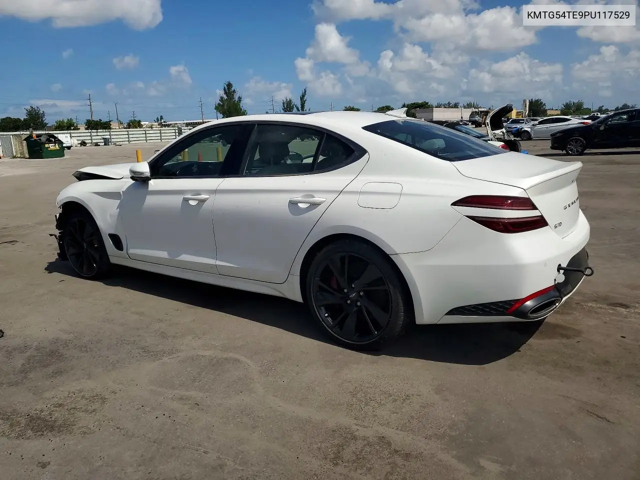 2023 Genesis G70 3.3T Standard VIN: KMTG54TE9PU117529 Lot: 57895566