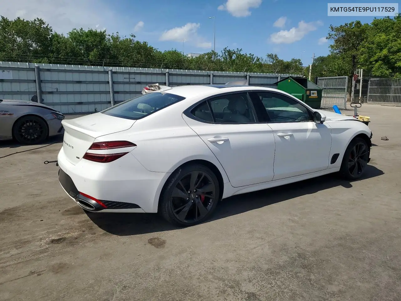 2023 Genesis G70 3.3T Standard VIN: KMTG54TE9PU117529 Lot: 57895566