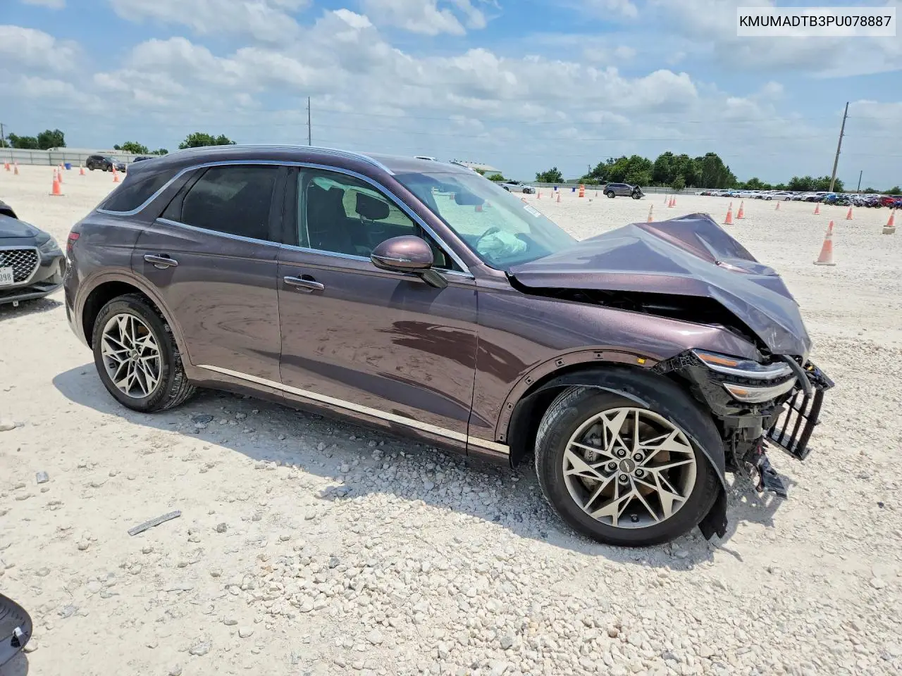 2023 Genesis Gv70 2.5T Standard VIN: KMUMADTB3PU078887 Lot: 58878906
