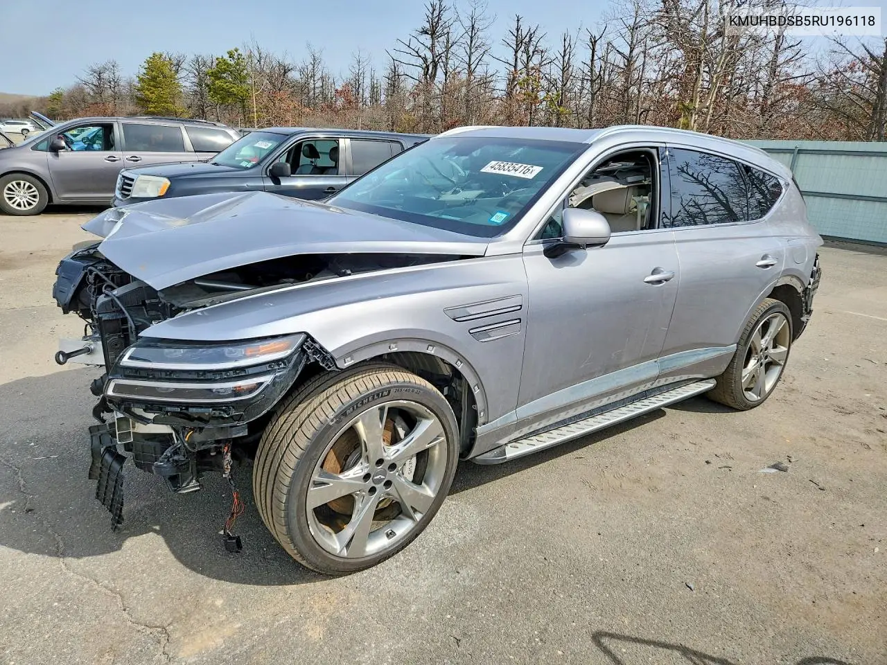 2024 Genesis Gv80 2.5T VIN: KMUHBDSB5RU196118 Lot: 45835416