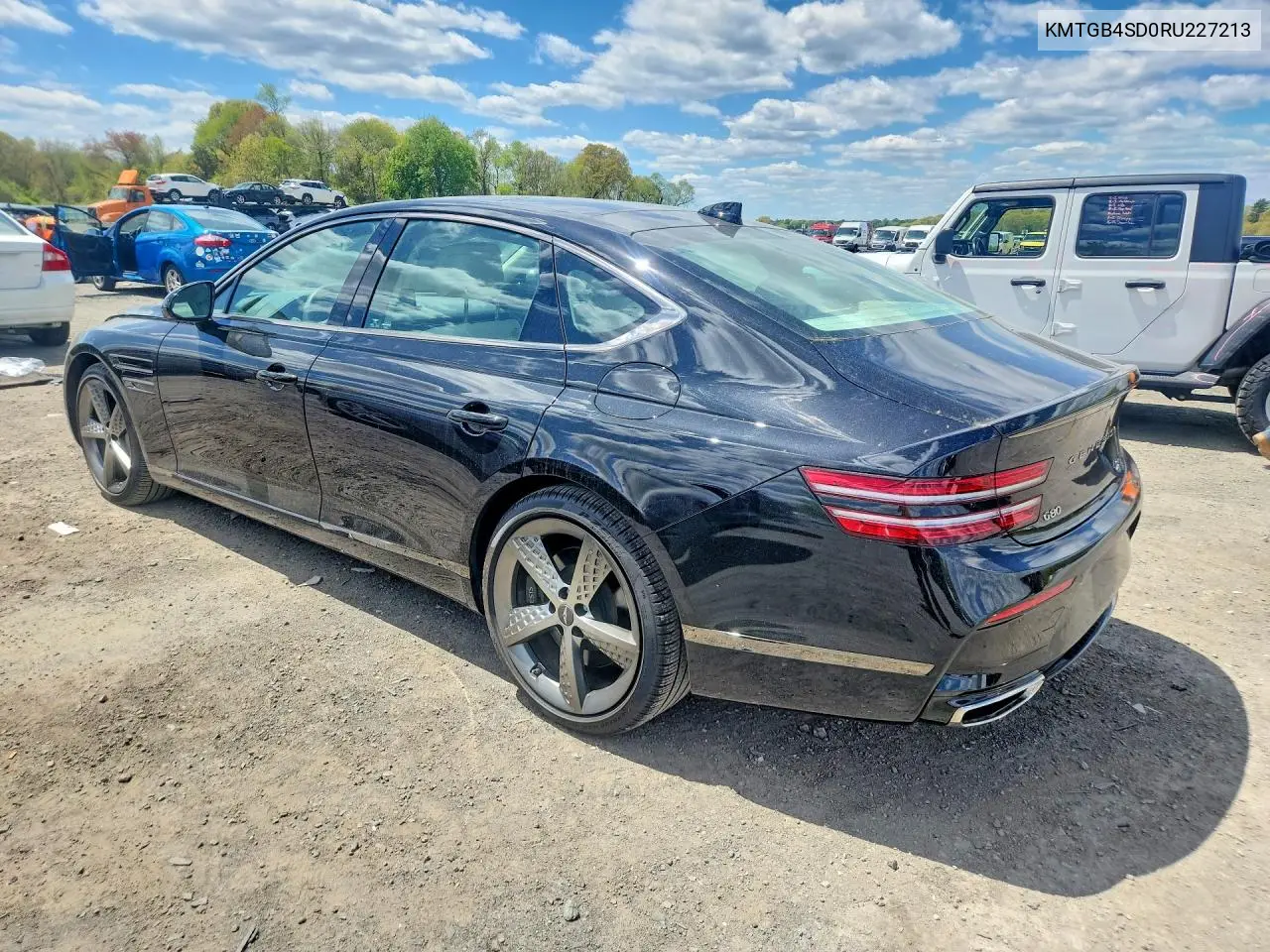 2024 Genesis G80 3.5T Sport VIN: KMTGB4SD0RU227213 Lot: 53193446