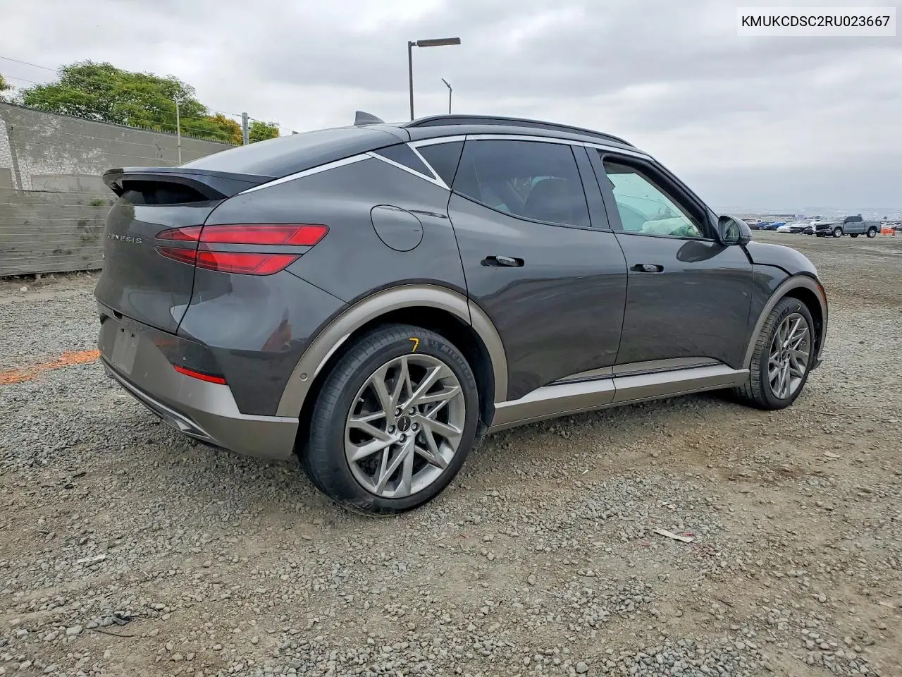 2024 Genesis Gv60 Advanced VIN: KMUKCDSC2RU023667 Lot: 53297736
