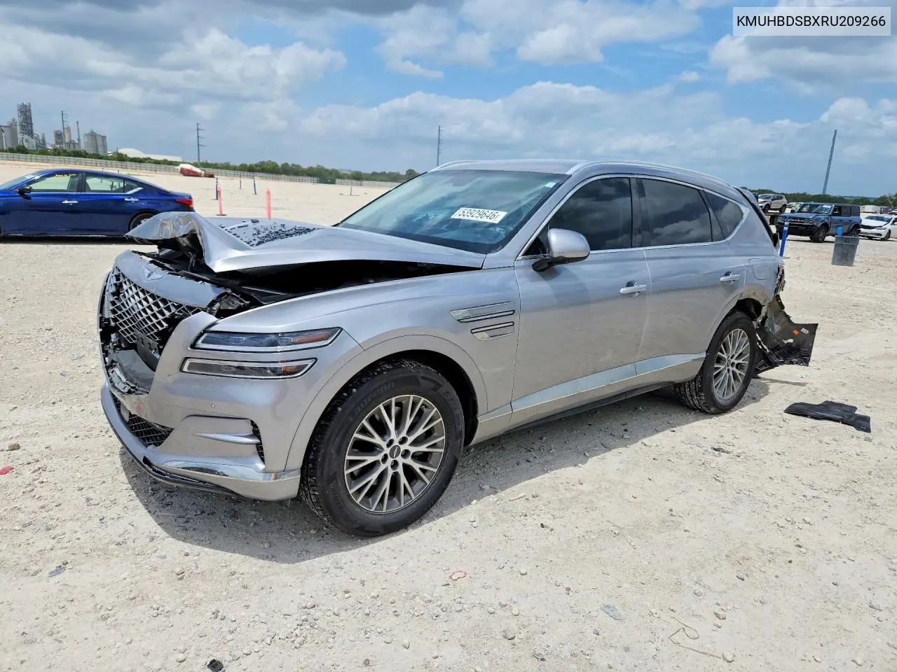 2024 Genesis Gv80 2.5T VIN: KMUHBDSBXRU209266 Lot: 53929646