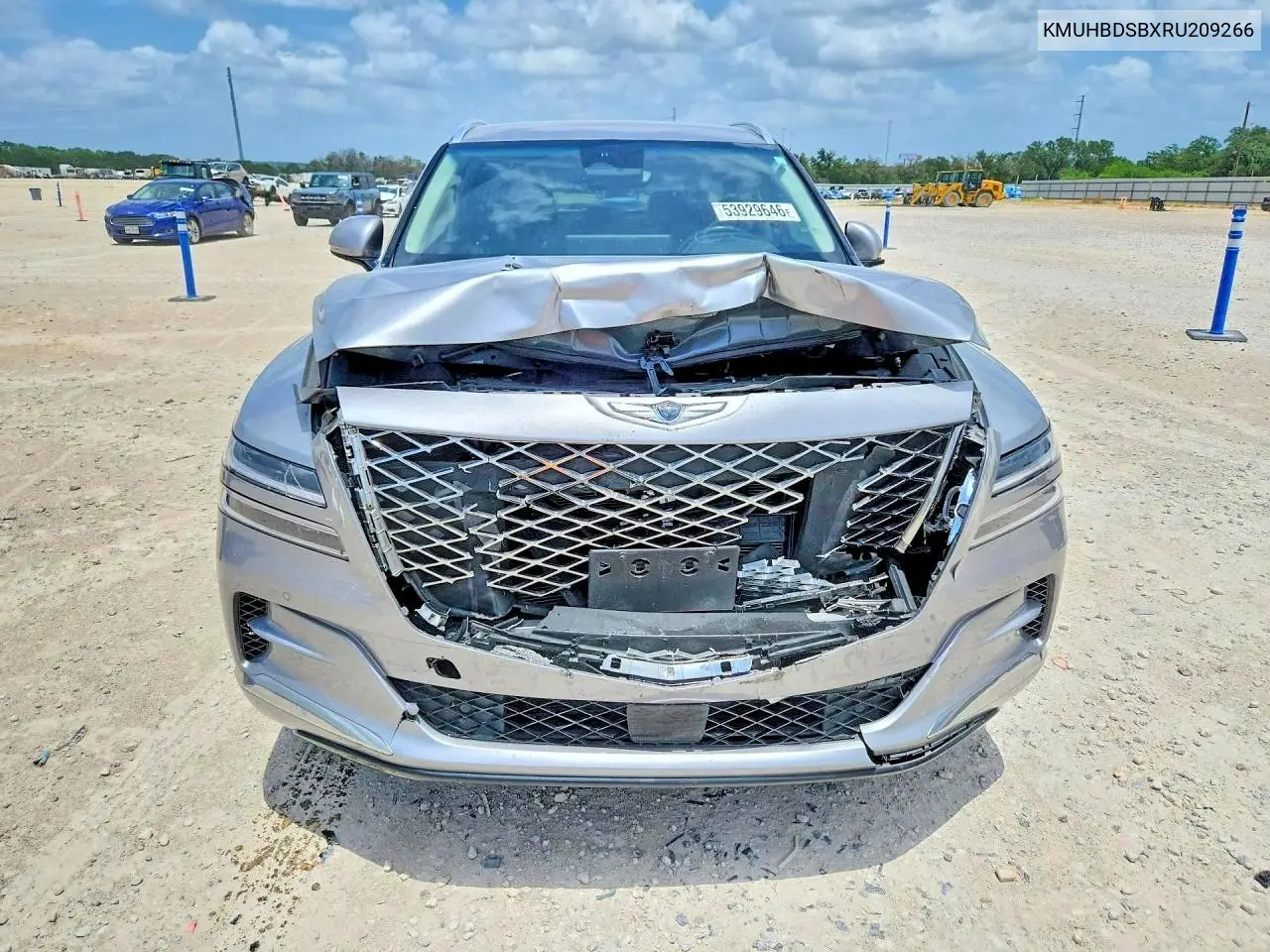 2024 Genesis Gv80 2.5T VIN: KMUHBDSBXRU209266 Lot: 53929646