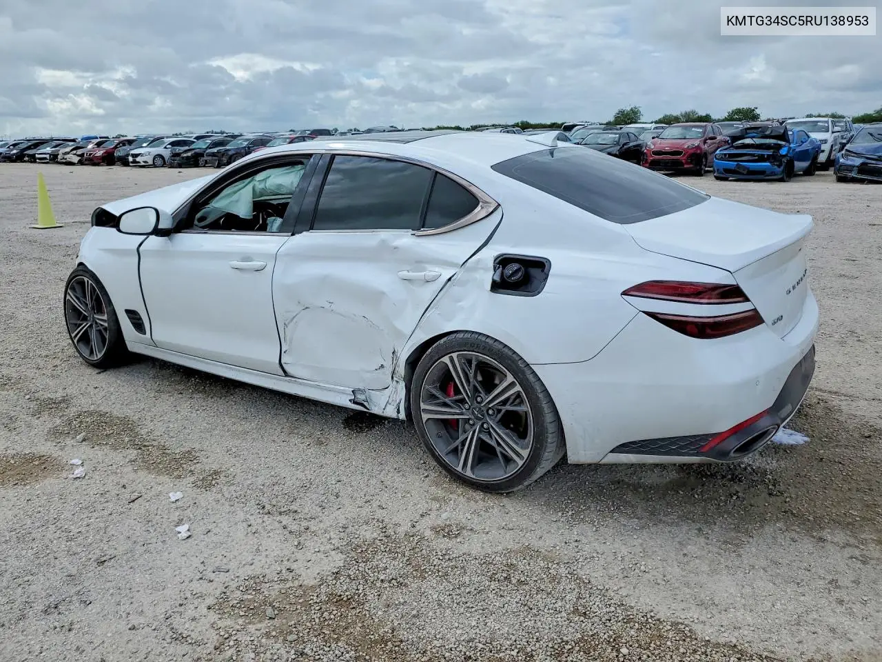 2024 Genesis G70 2.5T Standard VIN: KMTG34SC5RU138953 Lot: 57083796