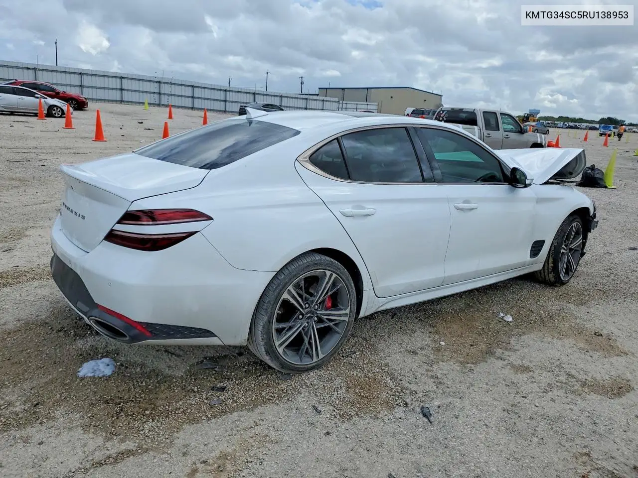 2024 Genesis G70 2.5T Standard VIN: KMTG34SC5RU138953 Lot: 57083796