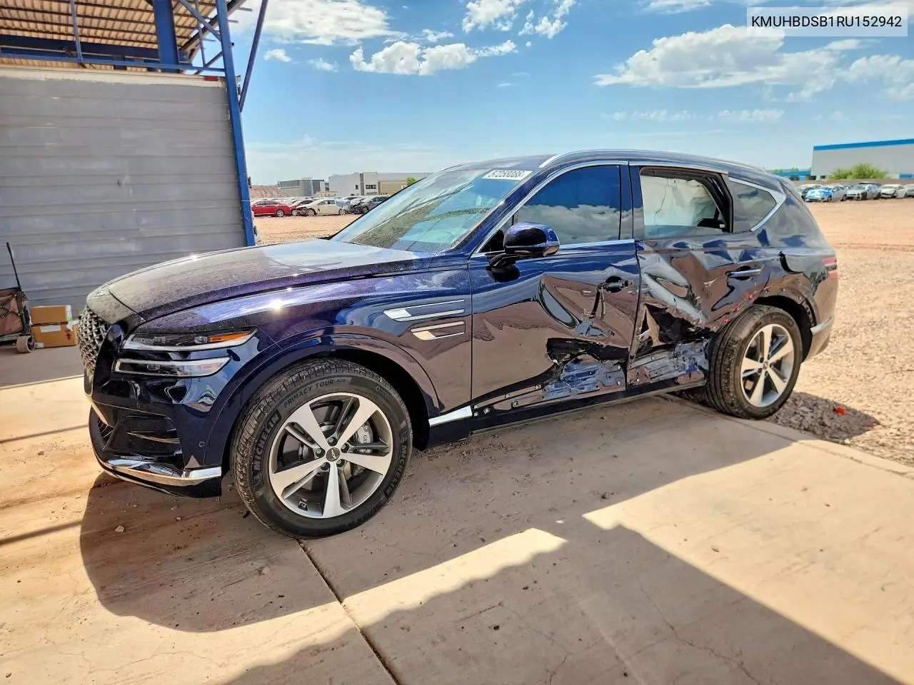 2024 Genesis Gv80 2.5T VIN: KMUHBDSB1RU152942 Lot: 57258086