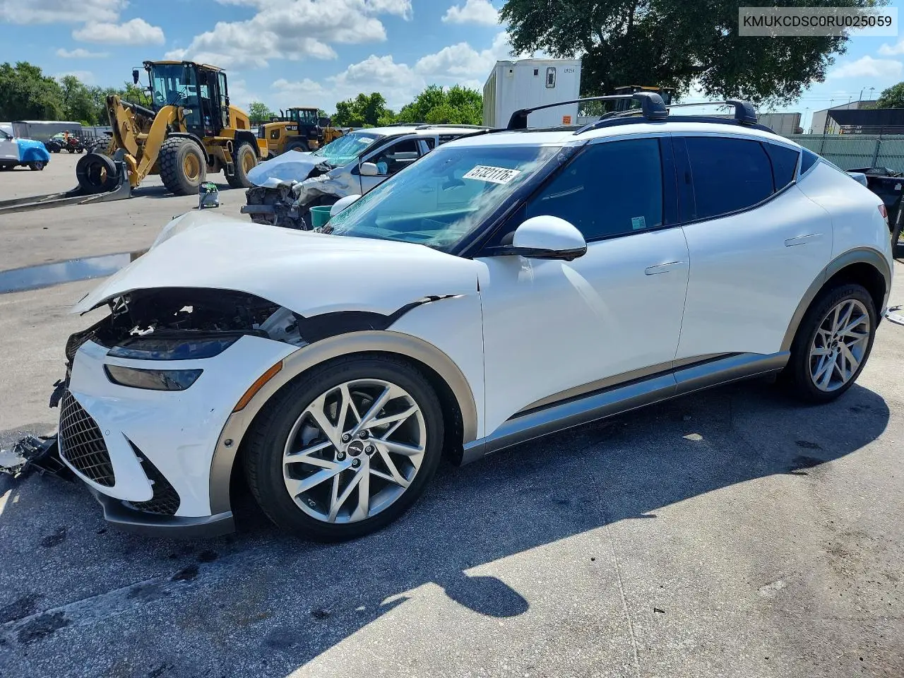 2024 Genesis Gv60 Advanced VIN: KMUKCDSC0RU025059 Lot: 57321176