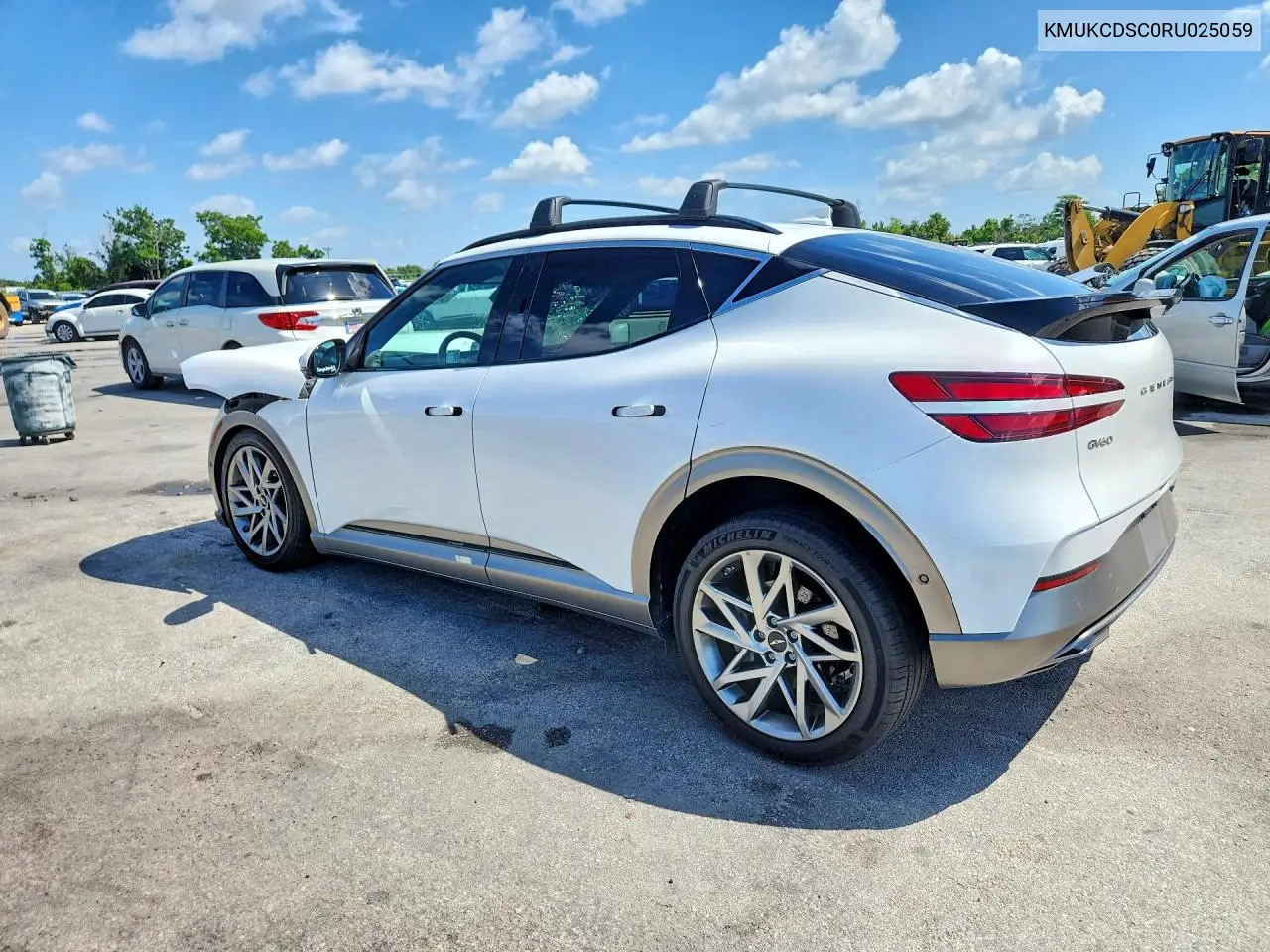 2024 Genesis Gv60 Advanced VIN: KMUKCDSC0RU025059 Lot: 57321176