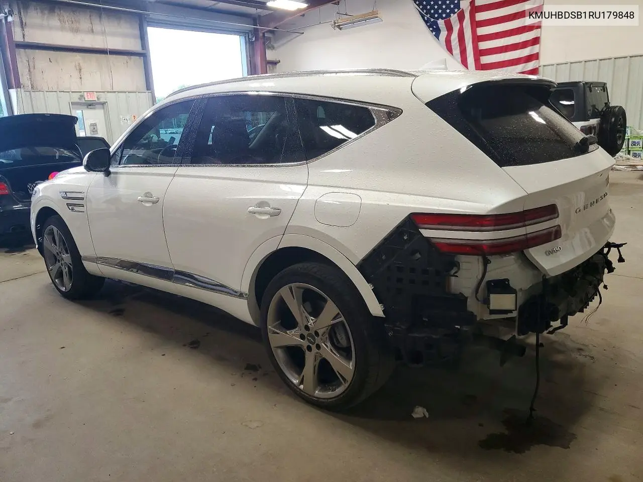 2024 Genesis Gv80 2.5T VIN: KMUHBDSB1RU179848 Lot: 58135136