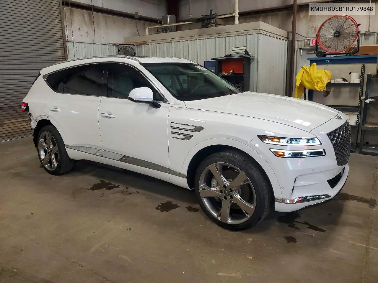 2024 Genesis Gv80 2.5T VIN: KMUHBDSB1RU179848 Lot: 58135136