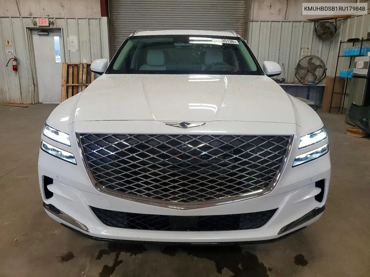 2024 Genesis Gv80 2.5T VIN: KMUHBDSB1RU179848 Lot: 58135136