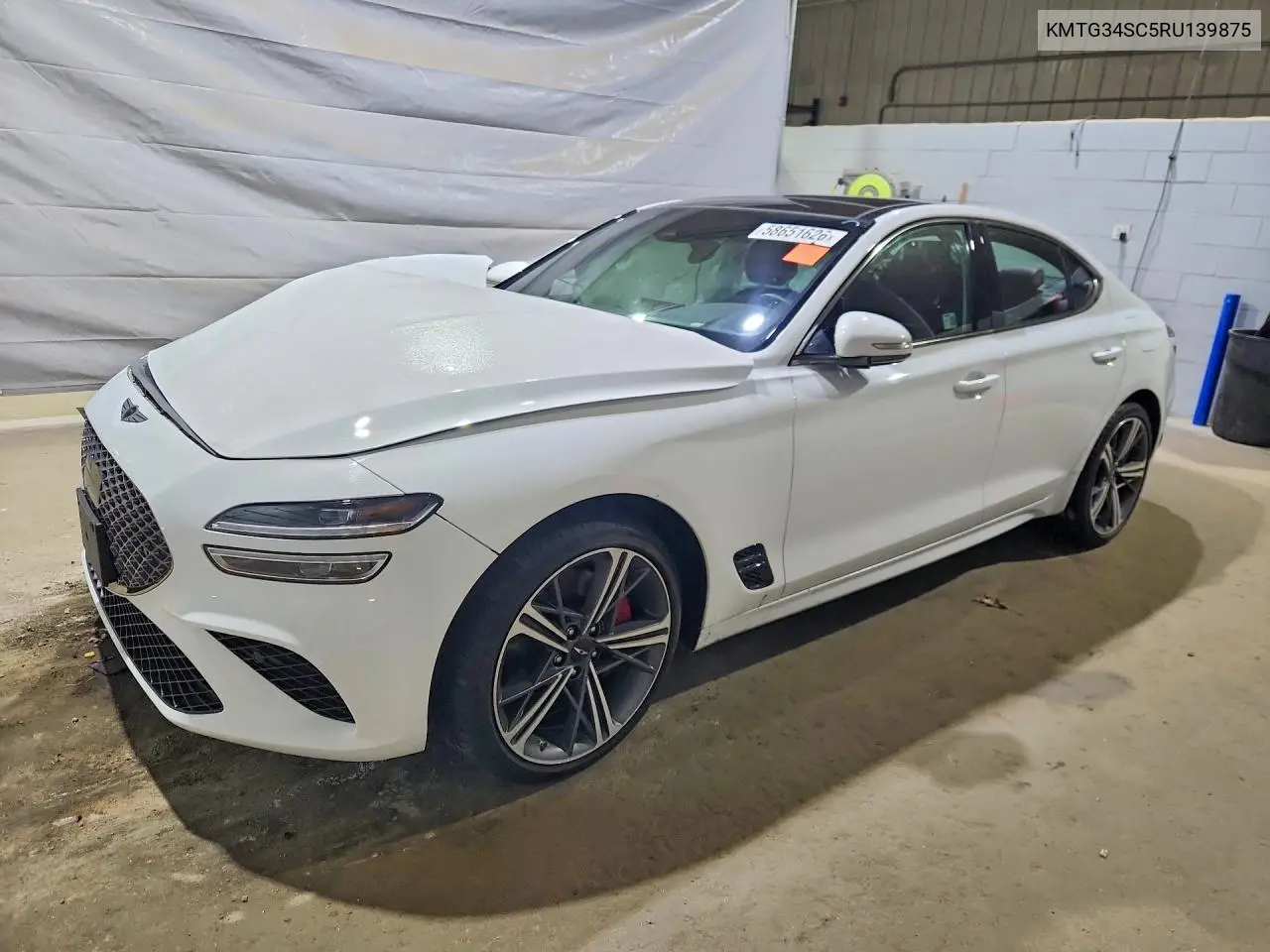 2024 Genesis G70 2.5T Standard VIN: KMTG34SC5RU139875 Lot: 58651626