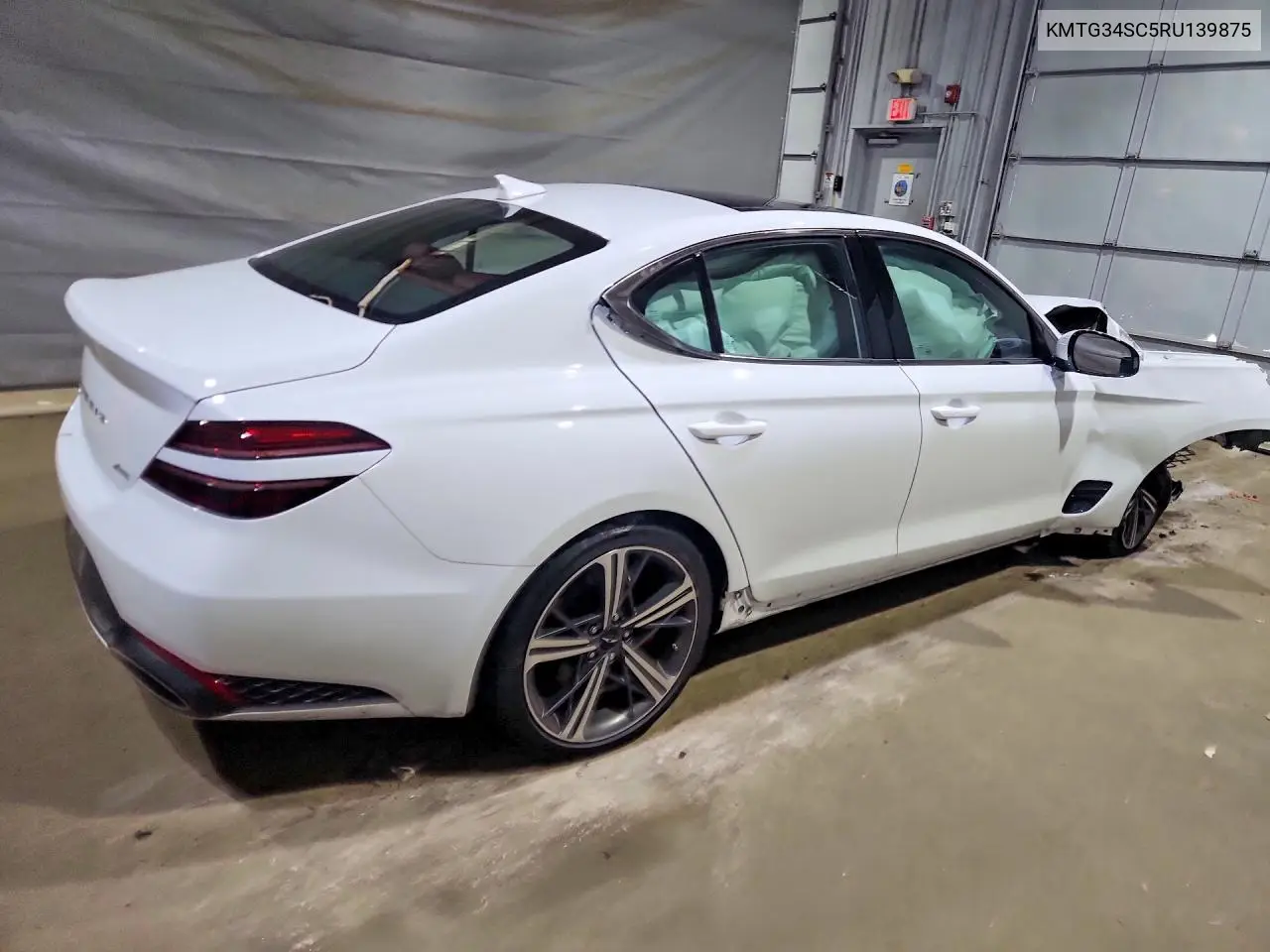 2024 Genesis G70 2.5T Standard VIN: KMTG34SC5RU139875 Lot: 58651626